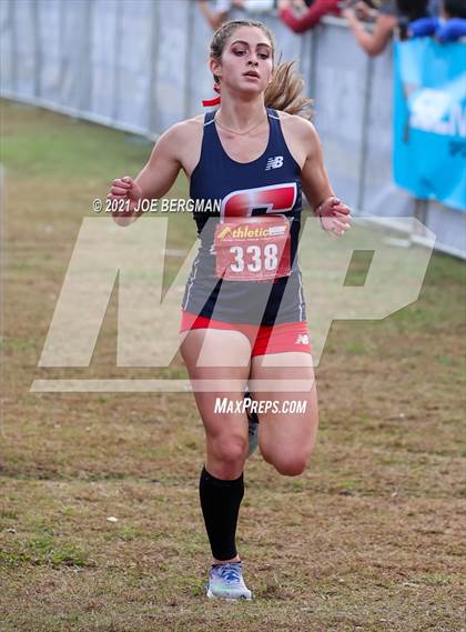 Thumbnail 1 in CIF Central Section Cross Country Championships (Girls D2 Race) photogallery.