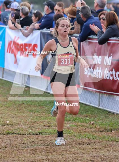 Thumbnail 1 in CIF Central Section Cross Country Championships (Girls D2 Race) photogallery.