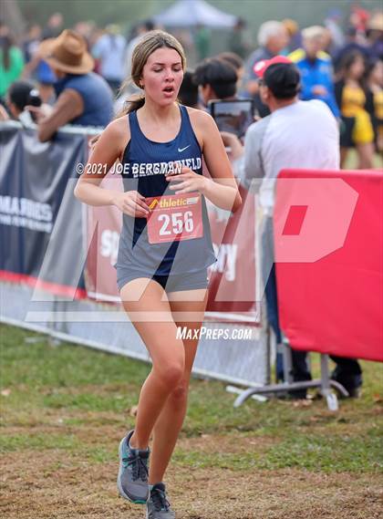 Thumbnail 1 in CIF Central Section Cross Country Championships (Girls D2 Race) photogallery.