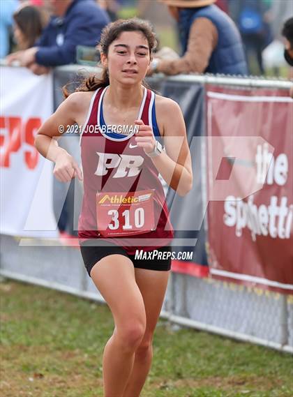 Thumbnail 1 in CIF Central Section Cross Country Championships (Girls D2 Race) photogallery.
