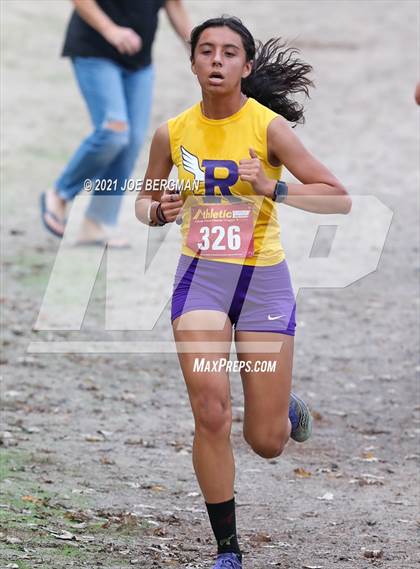 Thumbnail 1 in CIF Central Section Cross Country Championships (Girls D2 Race) photogallery.