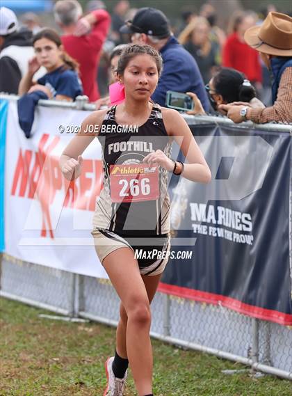 Thumbnail 1 in CIF Central Section Cross Country Championships (Girls D2 Race) photogallery.