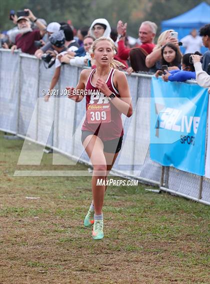 Thumbnail 1 in CIF Central Section Cross Country Championships (Girls D2 Race) photogallery.