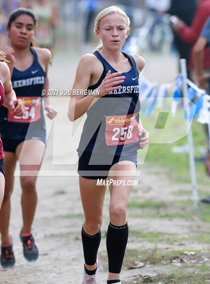 Thumbnail 3 in CIF Central Section Cross Country Championships (Girls D2 Race) photogallery.