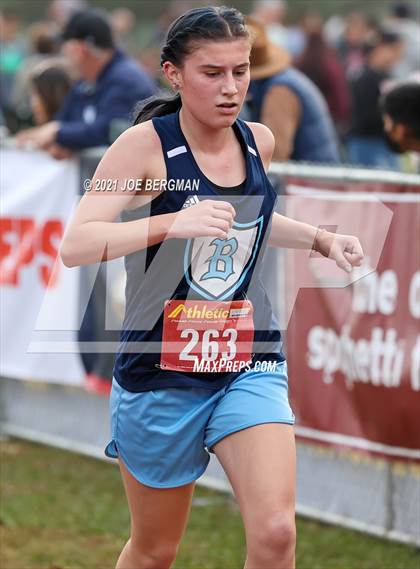 Thumbnail 1 in CIF Central Section Cross Country Championships (Girls D2 Race) photogallery.