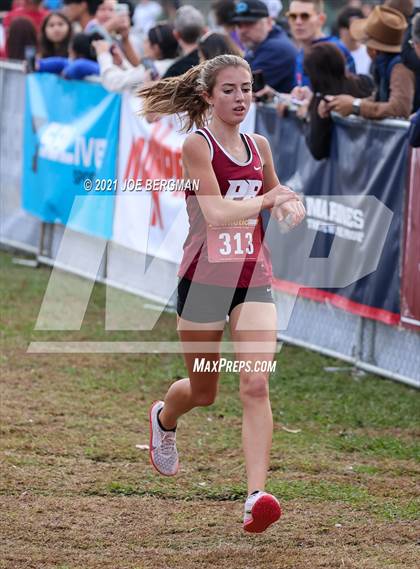 Thumbnail 1 in CIF Central Section Cross Country Championships (Girls D2 Race) photogallery.