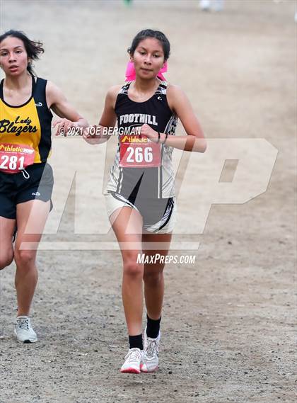 Thumbnail 1 in CIF Central Section Cross Country Championships (Girls D2 Race) photogallery.