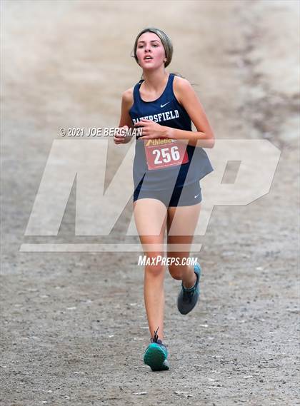 Thumbnail 3 in CIF Central Section Cross Country Championships (Girls D2 Race) photogallery.