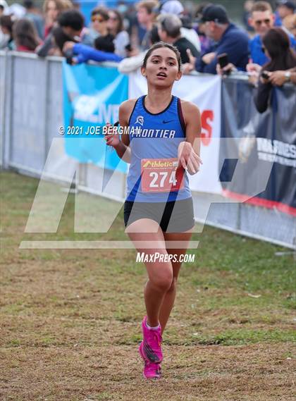 Thumbnail 2 in CIF Central Section Cross Country Championships (Girls D2 Race) photogallery.