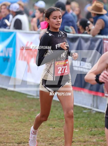 Thumbnail 1 in CIF Central Section Cross Country Championships (Girls D2 Race) photogallery.