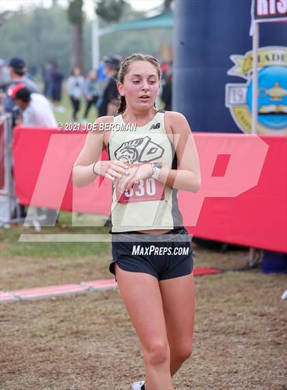 Thumbnail 1 in CIF Central Section Cross Country Championships (Girls D2 Race) photogallery.