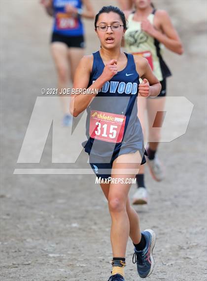 Thumbnail 3 in CIF Central Section Cross Country Championships (Girls D2 Race) photogallery.