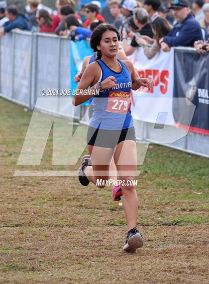 Thumbnail 3 in CIF Central Section Cross Country Championships (Girls D2 Race) photogallery.
