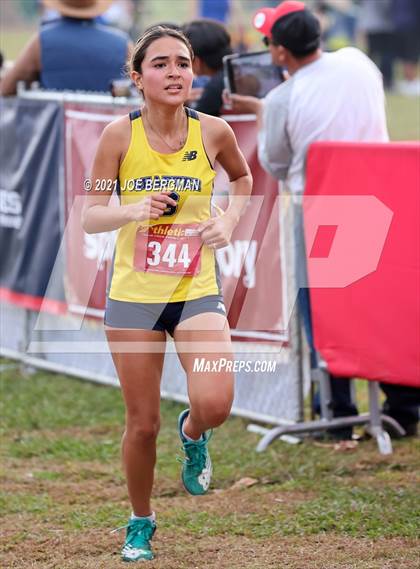 Thumbnail 1 in CIF Central Section Cross Country Championships (Girls D2 Race) photogallery.