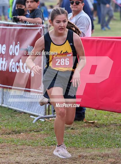 Thumbnail 3 in CIF Central Section Cross Country Championships (Girls D2 Race) photogallery.