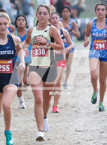 Thumbnail 1 in CIF Central Section Cross Country Championships (Girls D2 Race) photogallery.