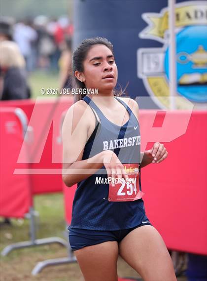 Thumbnail 3 in CIF Central Section Cross Country Championships (Girls D2 Race) photogallery.