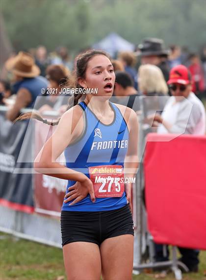 Thumbnail 1 in CIF Central Section Cross Country Championships (Girls D2 Race) photogallery.