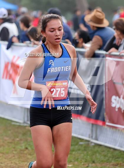 Thumbnail 3 in CIF Central Section Cross Country Championships (Girls D2 Race) photogallery.