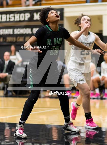 Thumbnail 3 in St. Mary's @ Archbishop Mitty (CIF NorCal Open Div. Semifinal) photogallery.