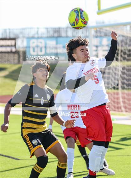 Thumbnail 2 in Horn vs. Garland (Wylie Men's Soccer Showcase) photogallery.