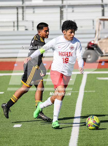 Thumbnail 1 in Horn vs. Garland (Wylie Men's Soccer Showcase) photogallery.
