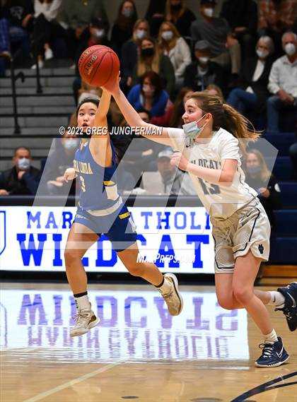 Thumbnail 1 in Terra Linda @ Marin Catholic (CIF NCS MCAL Semi-Final) photogallery.