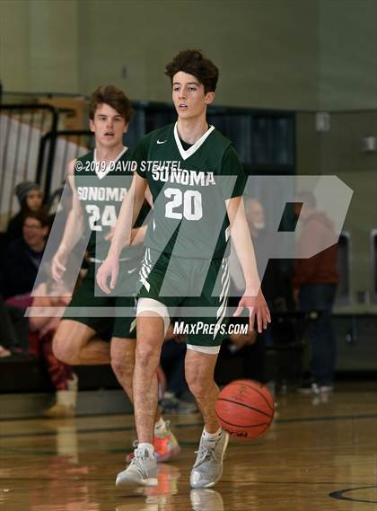Thumbnail 1 in Sonoma Valley vs. Dixon (Ram Jam Winter Classic) photogallery.