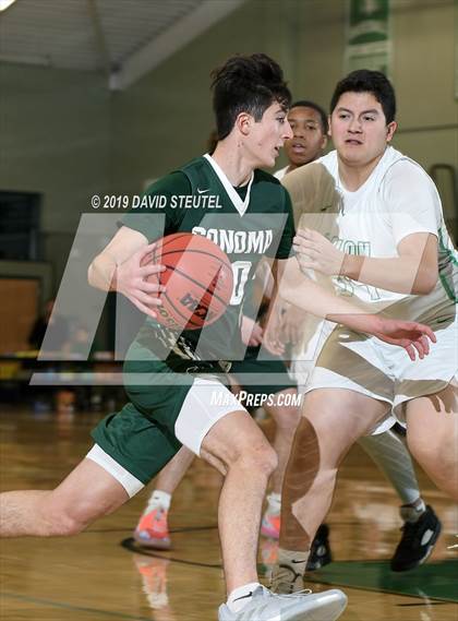 Thumbnail 3 in Sonoma Valley vs. Dixon (Ram Jam Winter Classic) photogallery.