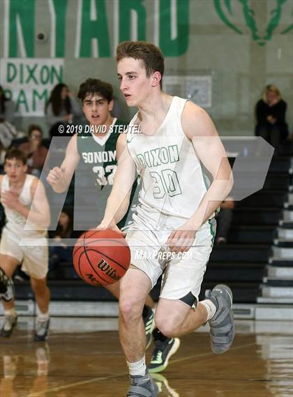 Thumbnail 2 in Sonoma Valley vs. Dixon (Ram Jam Winter Classic) photogallery.
