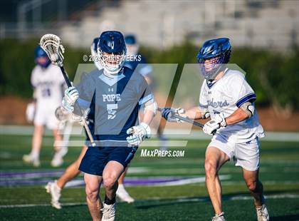 Thumbnail 3 in Pope @ North Forsyth (GHSA 5A-6A Round 1) photogallery.