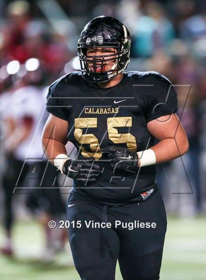 Thumbnail 3 in Palos Verdes @ Calabasas (CIF SS Western Division Final) photogallery.