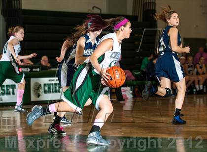 Thumbnail 1 in Ponaganset vs Moses Brown (Pink Madness Tournament) photogallery.