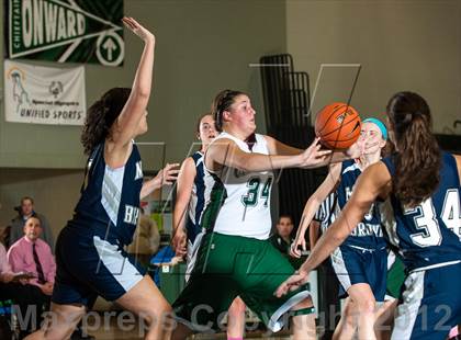 Thumbnail 3 in Ponaganset vs Moses Brown (Pink Madness Tournament) photogallery.