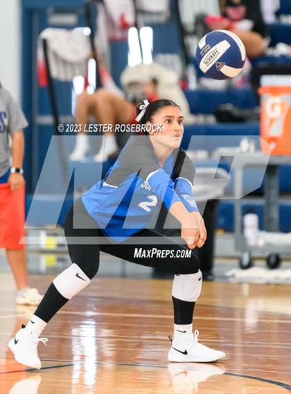 Thumbnail 1 in Jones vs. Somerset (Hondo Volleyball Tournament) photogallery.