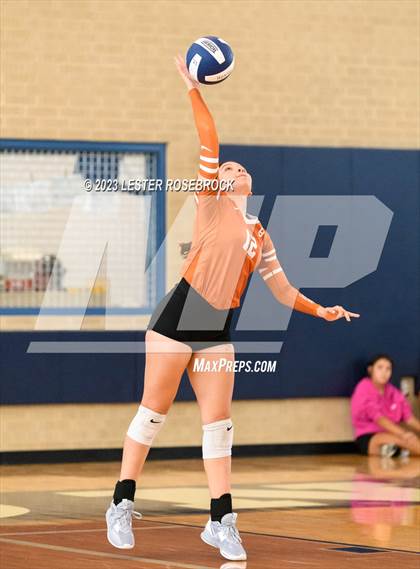 Thumbnail 2 in Jones vs. Somerset (Hondo Volleyball Tournament) photogallery.