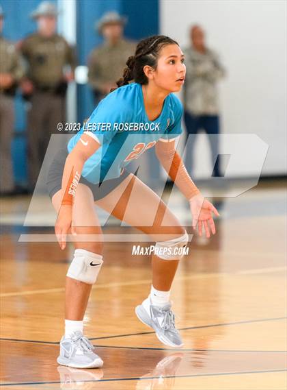 Thumbnail 3 in Jones vs. Somerset (Hondo Volleyball Tournament) photogallery.