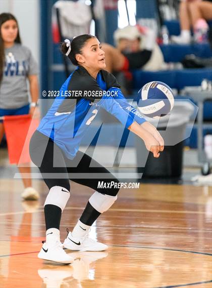 Thumbnail 2 in Jones vs. Somerset (Hondo Volleyball Tournament) photogallery.