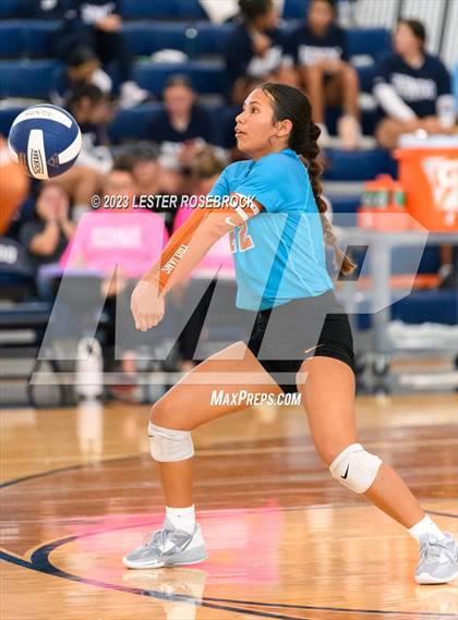 Thumbnail 2 in Jones vs. Somerset (Hondo Volleyball Tournament) photogallery.