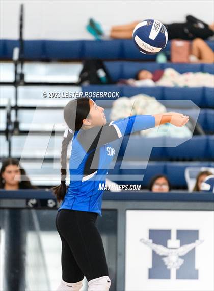 Thumbnail 1 in Jones vs. Somerset (Hondo Volleyball Tournament) photogallery.