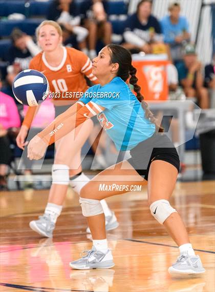 Thumbnail 2 in Jones vs. Somerset (Hondo Volleyball Tournament) photogallery.