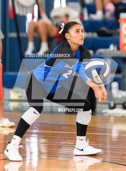 Thumbnail 3 in Jones vs. Somerset (Hondo Volleyball Tournament) photogallery.