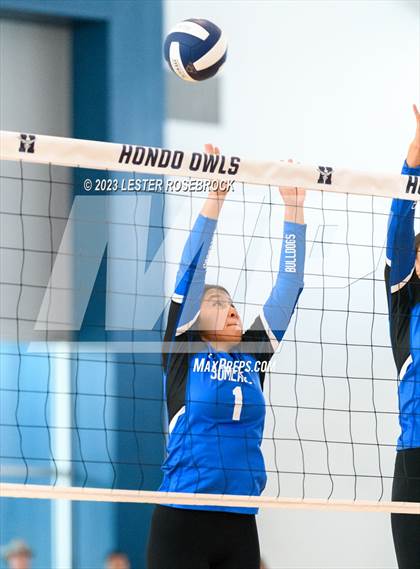 Thumbnail 1 in Jones vs. Somerset (Hondo Volleyball Tournament) photogallery.