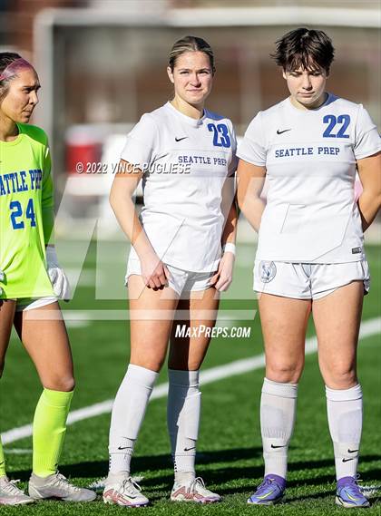 Thumbnail 3 in Seattle Prep vs. Roosevelt (WIAA 3A Semi-Final) photogallery.
