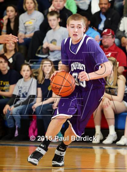 Thumbnail 2 in Clarion-Limestone vs. Coudersport (District IX Quarterfinal) photogallery.