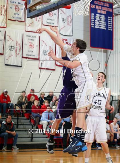 Thumbnail 1 in Clarion-Limestone vs. Coudersport (District IX Quarterfinal) photogallery.