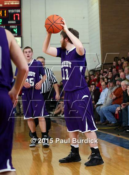 Thumbnail 3 in Clarion-Limestone vs. Coudersport (District IX Quarterfinal) photogallery.