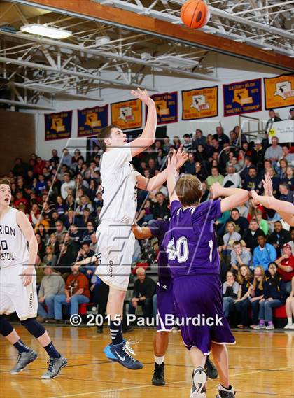 Thumbnail 2 in Clarion-Limestone vs. Coudersport (District IX Quarterfinal) photogallery.