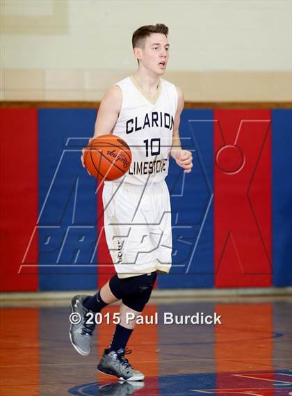 Thumbnail 3 in Clarion-Limestone vs. Coudersport (District IX Quarterfinal) photogallery.