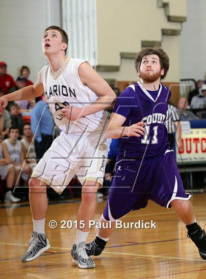 Thumbnail 2 in Clarion-Limestone vs. Coudersport (District IX Quarterfinal) photogallery.